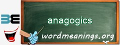 WordMeaning blackboard for anagogics